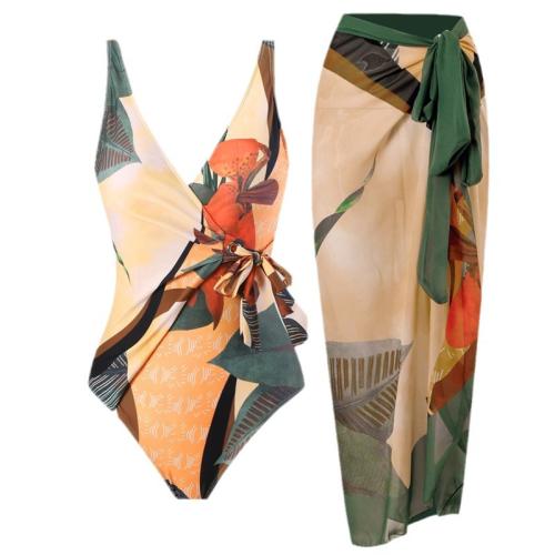 Polyester One-piece Swimsuit  PC