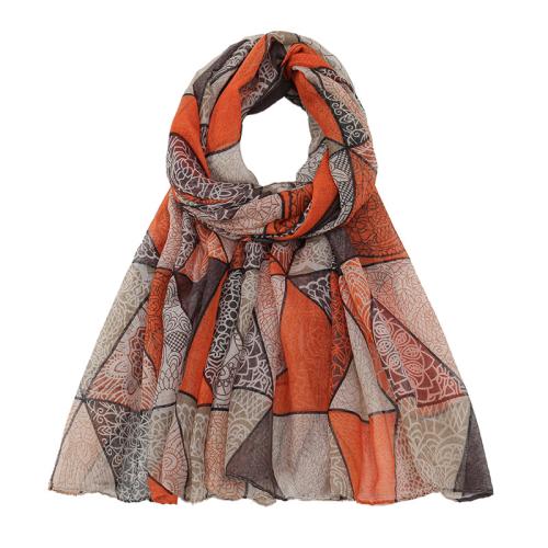Voile Fabric Multifunction Women Scarf thermal PC