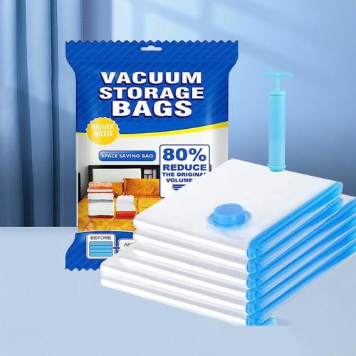 PE polyethylene & Nylon Vacuum Storage Bag tight seal Solid transparent PC
