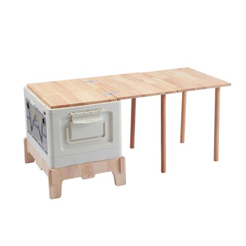 Holz & Polypropylen-PP Outdoor Faltbarer Tisch,  Stück