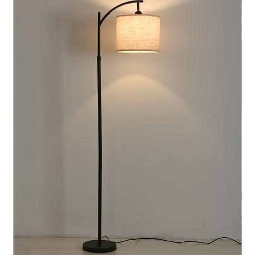 Linen & Iron Floor Lamps  PC