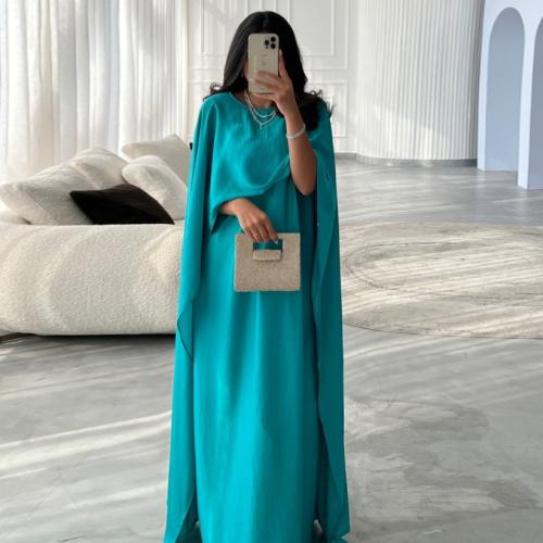 Polyester Middle Eastern Islamic Muslim Dress & loose PC