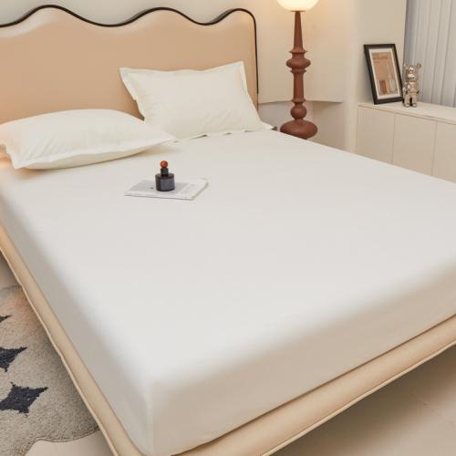 Thermoplastic Polyurethane & Cotton Bed Fitted Sheet & waterproof & breathable Solid PC