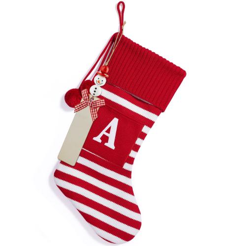 Acryl Kerstdecoratie sokken ander keuzepatroon Rode stuk