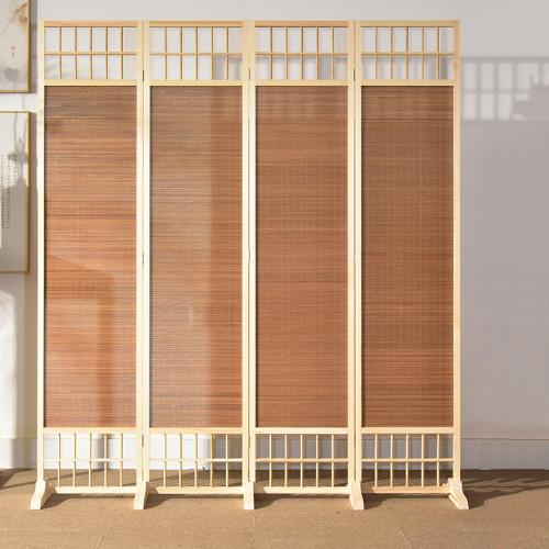 Bamboo & Wood foldable & Multifunction Floor Screen Lot