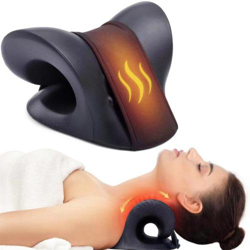 Polyurethane-PU Electric Heating Neck Pillow massage blue PC