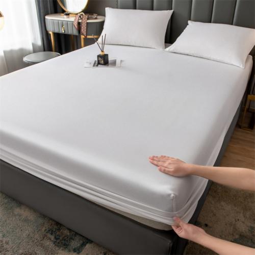 Polyester Bed Fitted Sheet & waterproof Dayestuff Solid PC