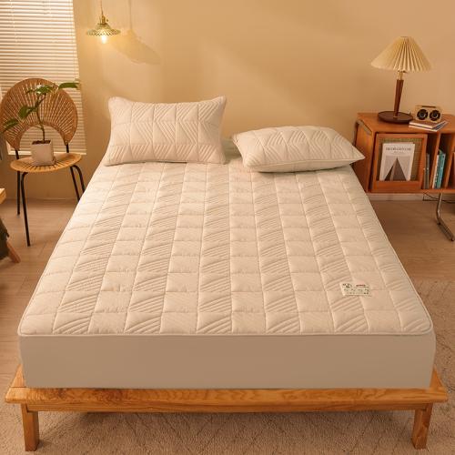 Cotton Bed Fitted Sheet & breathable PC
