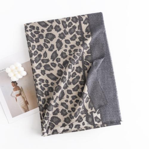 Polyester Écharpe de femmes Imprimé Leopard plus de couleurs pour le choix pièce