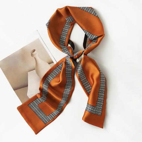 Polyester Zijden sjaal Afgedrukt meer kleuren naar keuze stuk