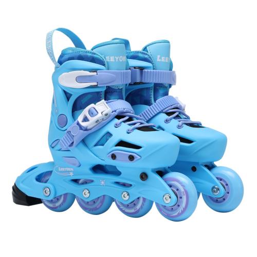 Polypropylene-PP & PU Leather Roller Skates for children & hardwearing Pair