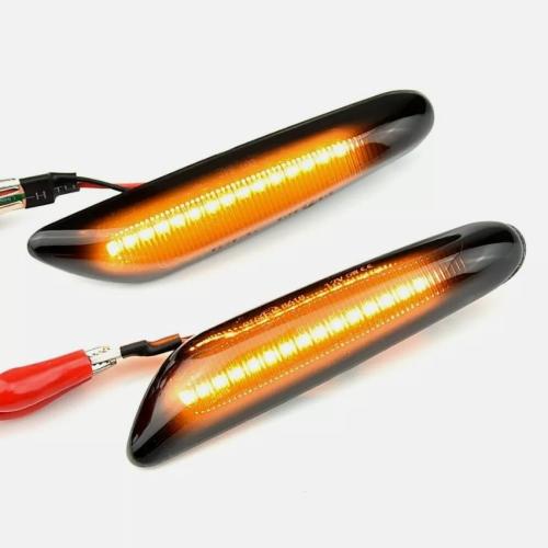 For BMW E90 E91 E92 E60 E46 E87 E82 Dynamic LED Turn Signal Side Light Indicator