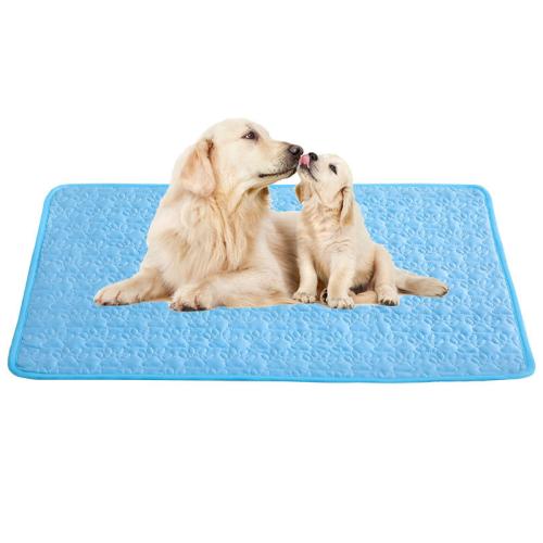 Cloth & Cotton easy cleaning Pet Ice Pad & breathable Solid PC