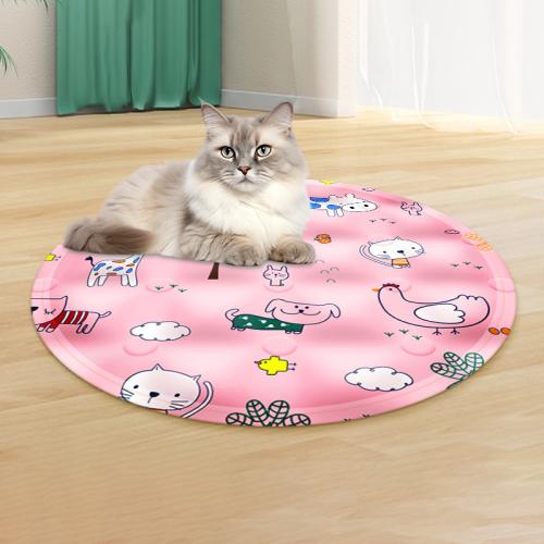 Gelatin & PVC easy cleaning Pet Ice Pad portable & breathable PC