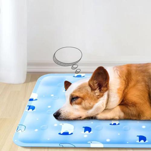 Gelatin & PVC easy cleaning Pet Ice Pad hardwearing & waterproof & breathable PC