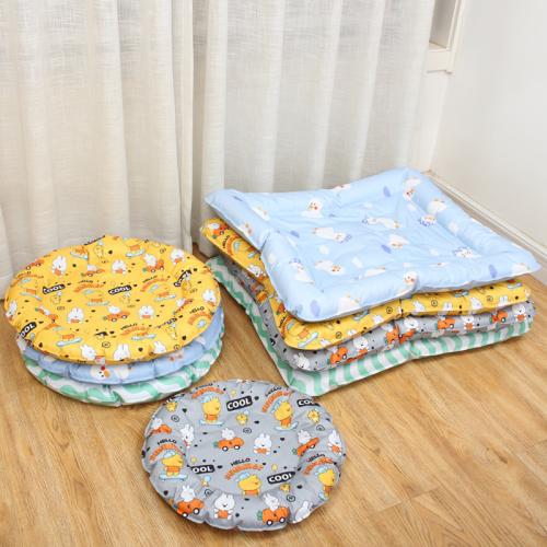 Gelatin & Polyester Taffeta & PVC easy cleaning Pet Ice Pad hardwearing & waterproof & breathable PC