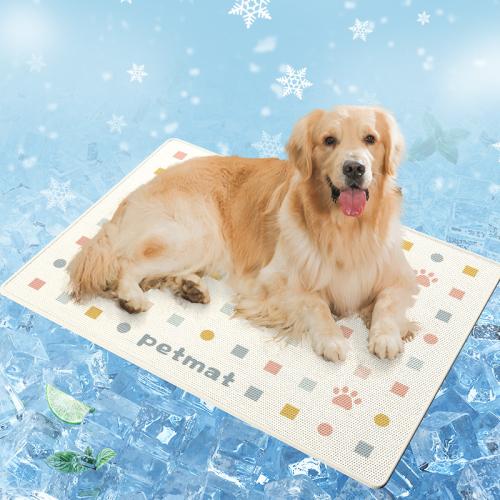 Viscose easy cleaning Pet Ice Pad hardwearing & breathable Solid PC