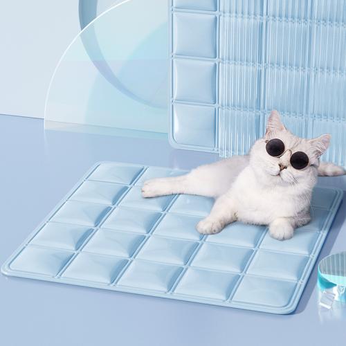 Gelatin & PVC easy cleaning & Waterproof Pet Ice Pad portable & hardwearing   PC