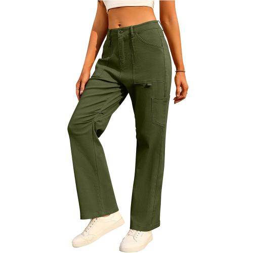 Rayon & Polyester Pantalon long femme plus de couleurs pour le choix pièce