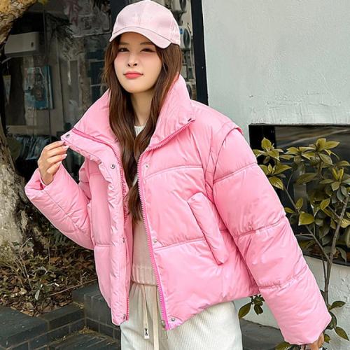 Polyester Women Parkas thicken & thermal PC