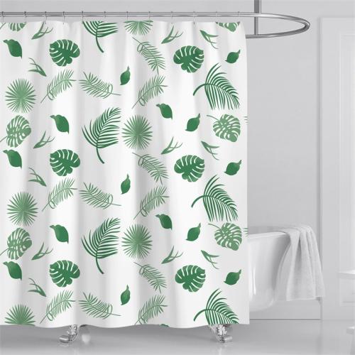 Polyester Shower Curtain  Solid PC