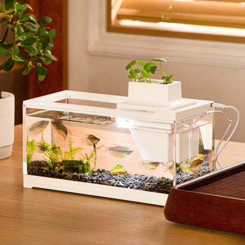 Plastic Aquarium white PC