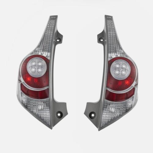 For 2012-2014 Toyota Prius C 2Pcs Tailights Set Left+Right Tail Lights Assembly