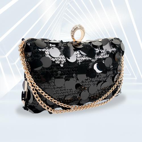 Sequin & Polyester Easy Matching Clutch Bag PC