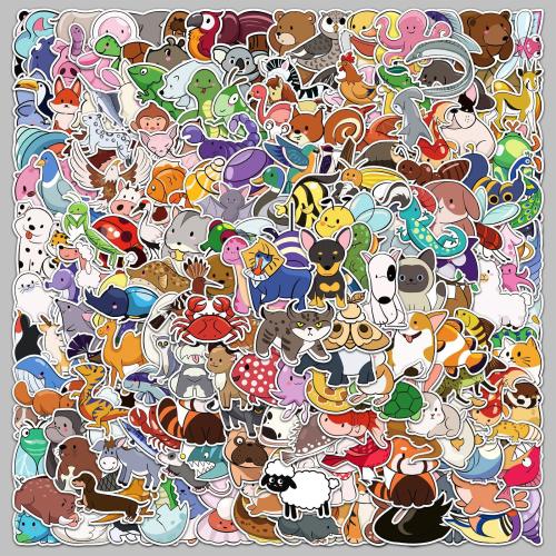 PVC Rubber DIY & Waterproof Decorative Sticker Cute mixed pattern mixed colors Set