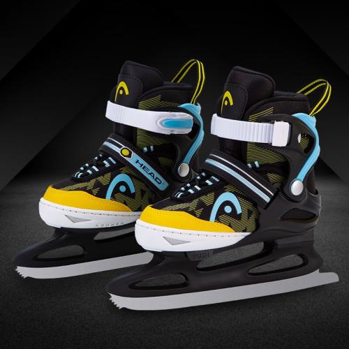 Polypropylene-PP & Stainless Steel adjustable Skate Shoes durable & thickening  & breathable Solid Pair