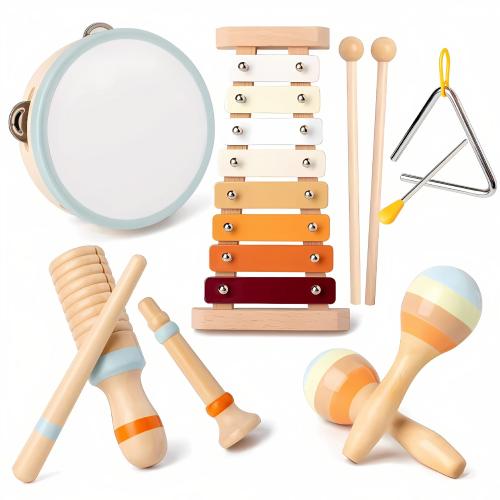Wooden Baby Music Toy Set