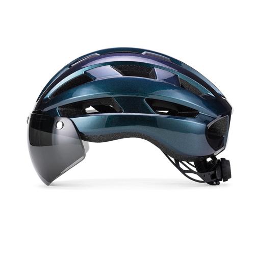 Expanded Polystyrene & PC-Polycarbonate Outdoor Bike Helmet detachable & unisex & breathable Solid PC