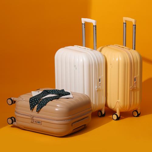 Aluminium Alloy & ABS & PC-Polycarbonate Trolley Case with password lock & waterproof Solid PC