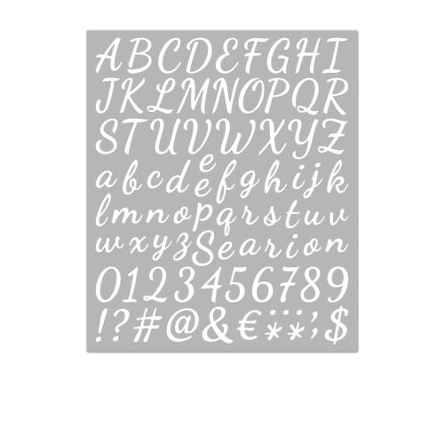 Vinyl DIY Decorative Sticker letter PC