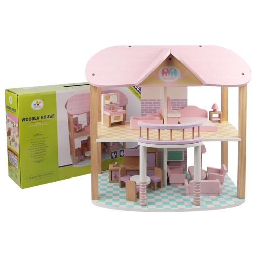 Wooden Play House Toy break proof Box