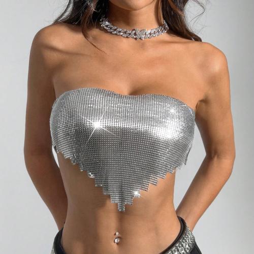 Aluminio Camisola, patrón del corazón, plata,  trozo