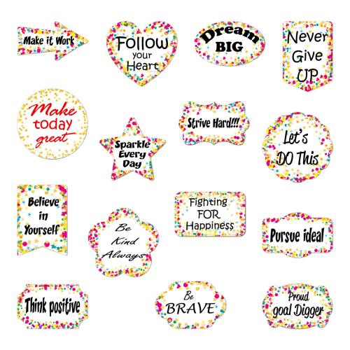 PVC Rubber DIY Decorative Sticker waterproof mixed pattern Bag