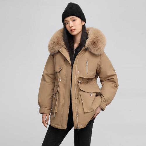 Polyester Femmes Parkas Solide plus de couleurs pour le choix pièce