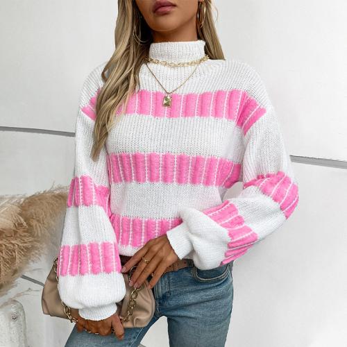 Polyester Soft Women Sweater autumn and winter design & loose PC