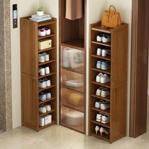 Moso Bamboe Schoenen Rack Organizer Brown stuk