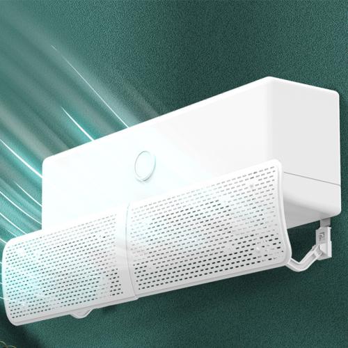 Polystyrene Punch-free Air Conditioner Guider stretchable & breathable white PC