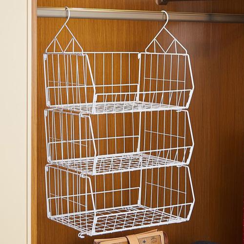 Carbon Steel foldable Storage Rack, Hanging Style & hollow & different design for choice,  PC