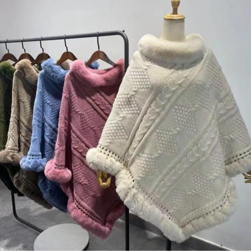 Polyester Poncho de manteau Solide plus de couleurs pour le choix pièce