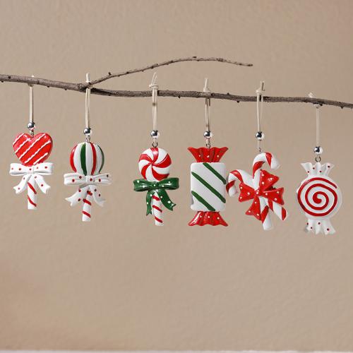 Resin Christmas Tree Hanging Decoration, different design for choice,  PC