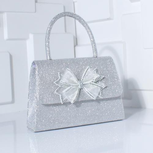 PVC & Polyester Easy Matching Clutch Bag bowknot pattern PC