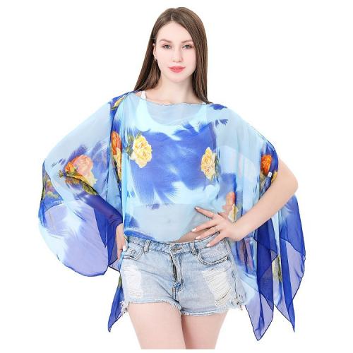 Polyester Châle Imprimé Floral plus de couleurs pour le choix pièce