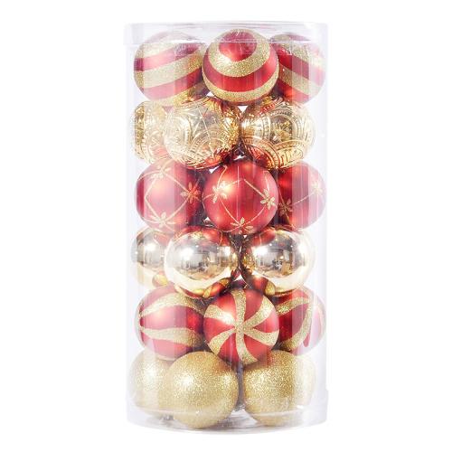 Polystyrene Christmas Decoration Balls, more colors for choice,  Box