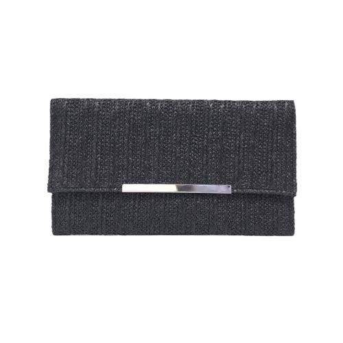 Straw Envelope & Easy Matching & Weave Clutch Bag PC