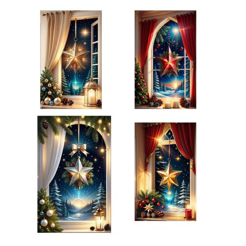 Canvas & Resin Rhinestones DIY Diamond Painting for home decoration & without frame Set