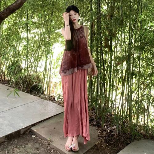 Polyester Slim Slip Dress PC